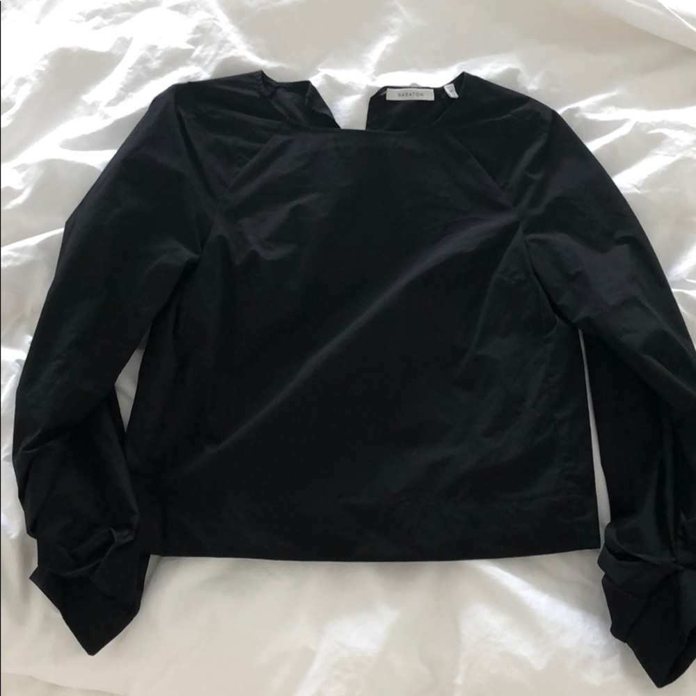 Babaton | Pleated Sleeves Blouse